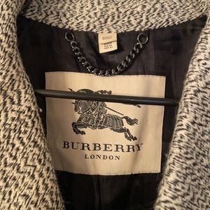 Beautiful authentic Burberry pea coat/ blazer